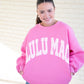 ADULT PINK/LIGHT PINK PUFF SWEATSHIRT