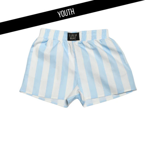 LIGHT BLUE DARBY KIDS SHORTS