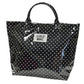 LM TOTE BAG BLACK/WHITE DOT