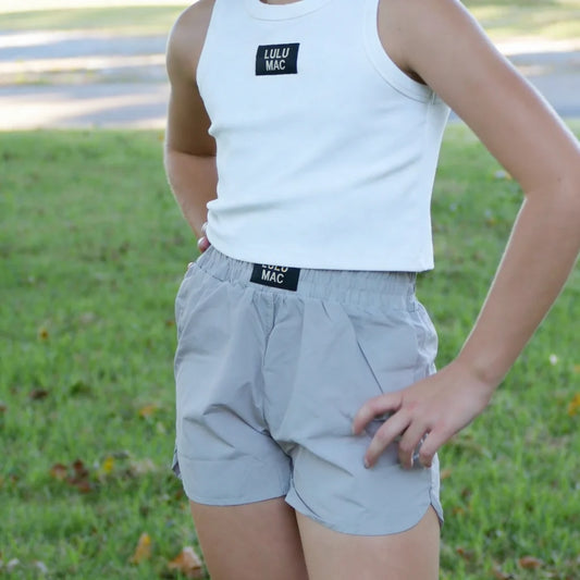 SPORT GREY KIDS SHORTS